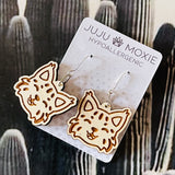 Bobcat Earrings By Juju and Moxie Co.