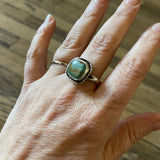 Gemstone and Sterling Silver Rings