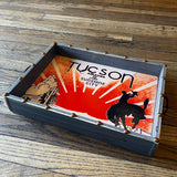 Handmade Trays with Vintage Hardware