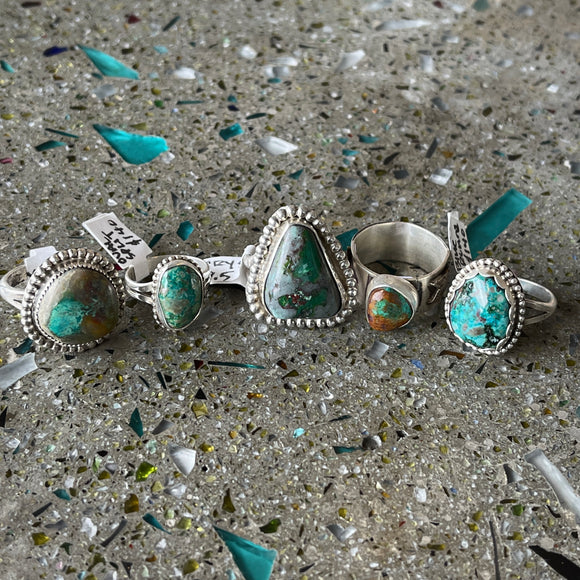 Gemstone Rings by Honeycomb Organics