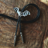 White Bronze & Silver Cast Bolo Ties by Heliotrope