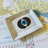 Ceramic All Seeing Eye Dish