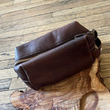 Handmade Leather Travel Bag by Halo Halo Creations