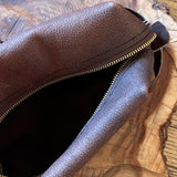 Handmade Leather Travel Bag by Halo Halo Creations