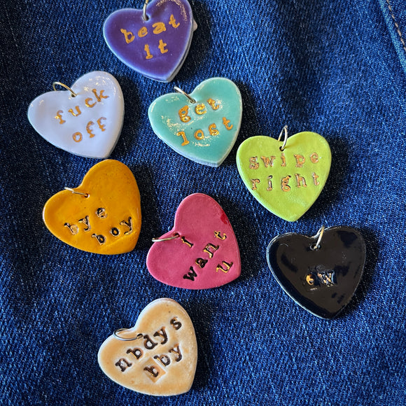 Bitter/Sweet Hearts by Tough Kitty Designs