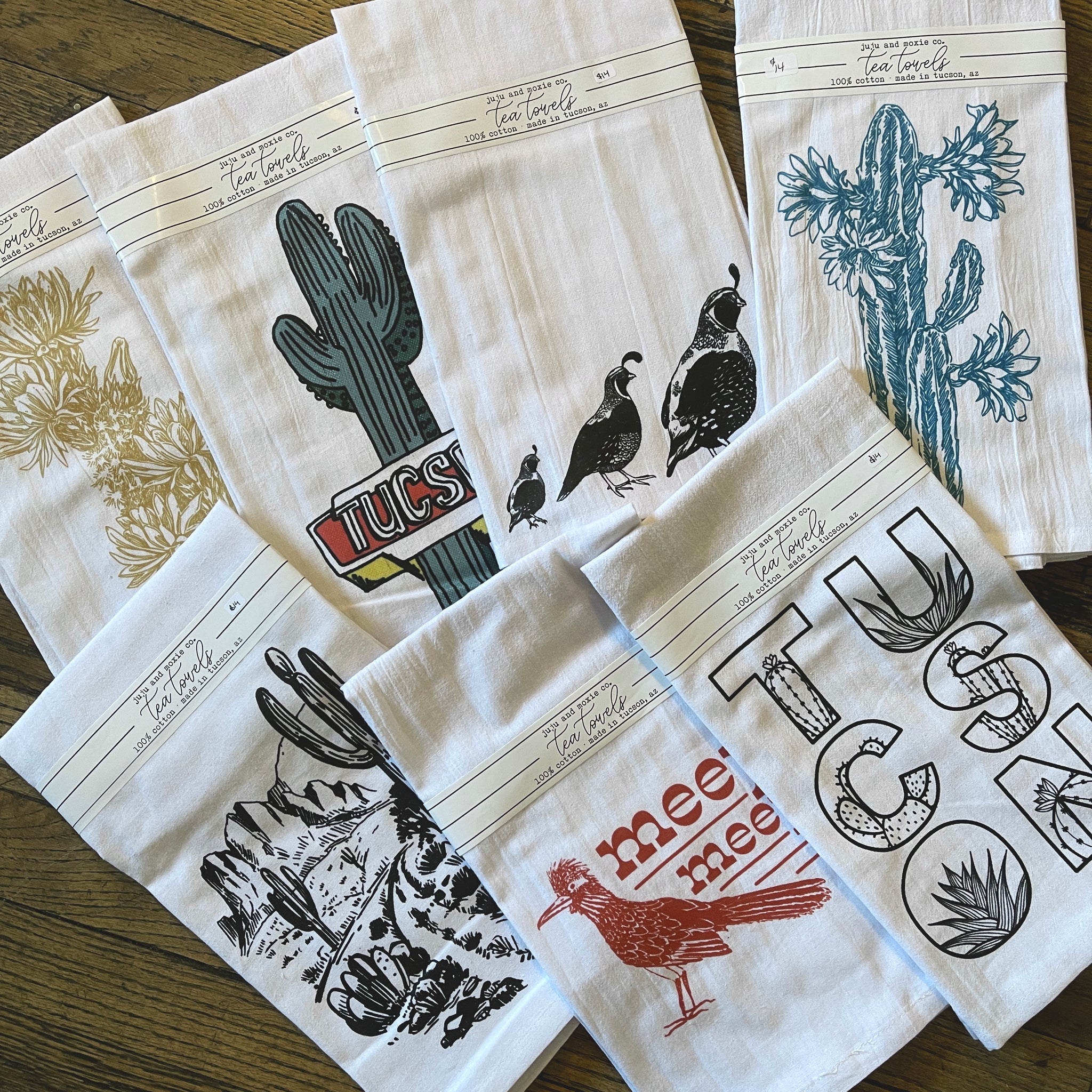 100% cotton towels by Juju and Moxie – Pop Cycle Tucson