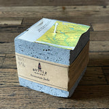 Soy Candle in Concrete Cube
