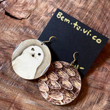 Upcycled Earrings by Bem·Te·Vi·Co*