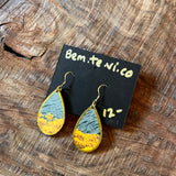 Upcycled Drop Earrings by Bem·Te·Vi·Co*