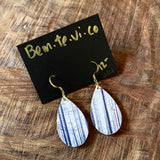 Upcycled Drop Earrings by Bem·Te·Vi·Co*