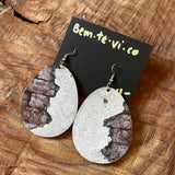 Upcycled Drop Earrings by Bem·Te·Vi·Co*