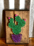 Cactus String Art 5x7