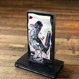 Hand-Painted Bird Stands by Isaac Lange
