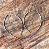 Wishbone Earrings by Lumenrose