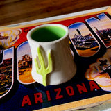 Cactus Shot Glass by Crooked Tree Ceramics