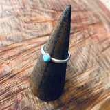 Adjustable Silver and Turquoise Ring by High & Dry Jewelry