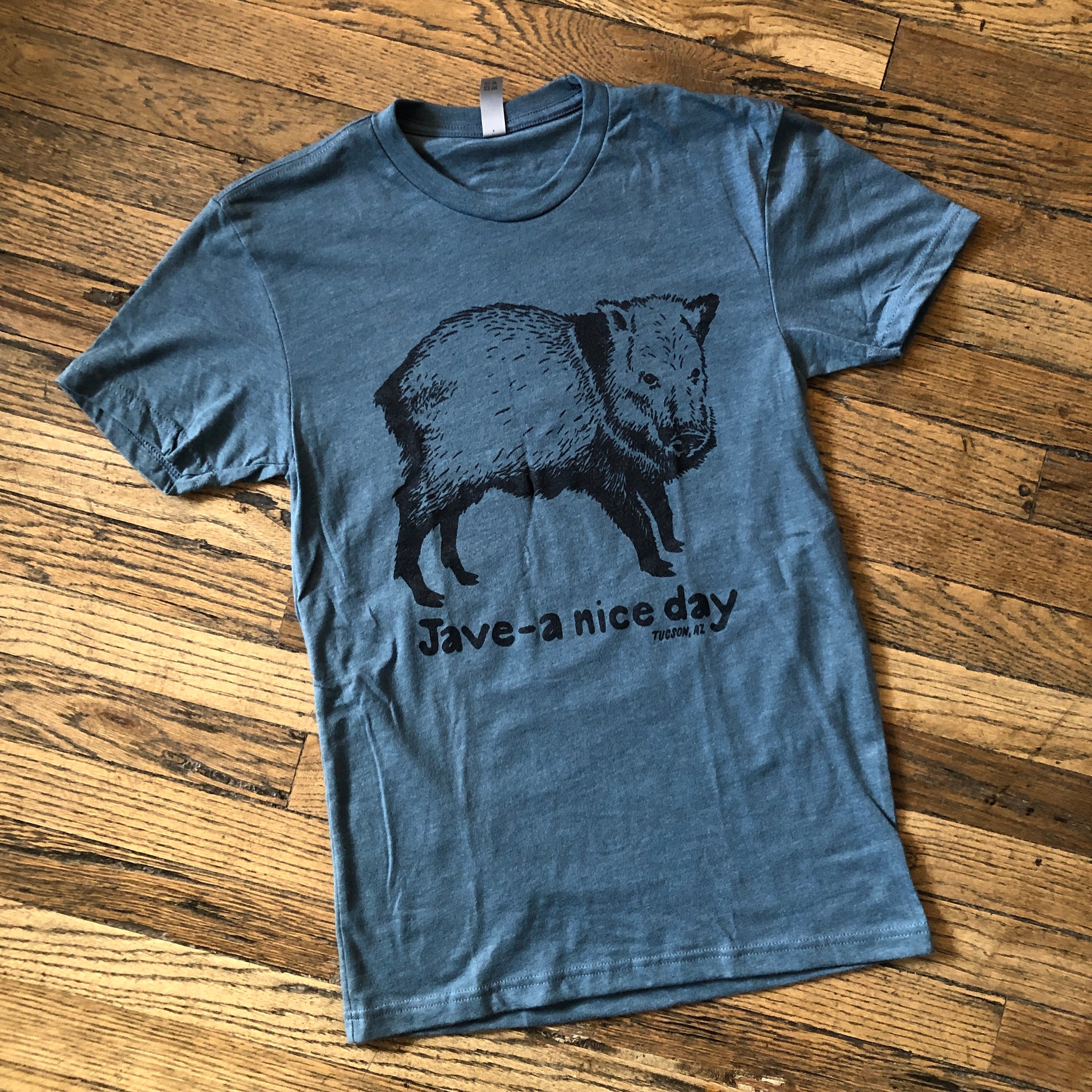 Jave-a Nice Day Tee by Joe Quarnberg – Pop Cycle Tucson