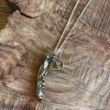 Cast Jawbone Necklaces by Heliotrope