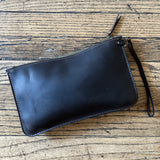Zippered Clutch by Haul Leather