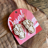 Wooden Cacti Earrings by Juju and Moxie Co.