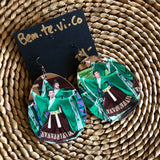 Upcycled Drop Earrings by Bem·Te·Vi·Co*