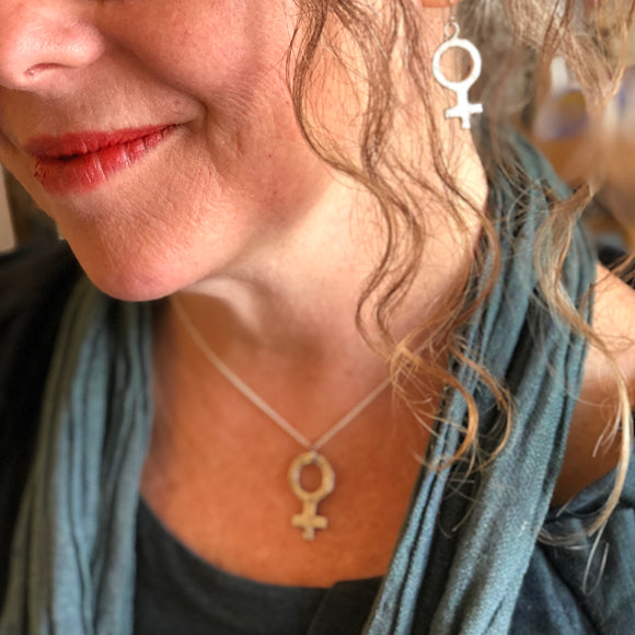 Feminist Earrings by Heliotrope