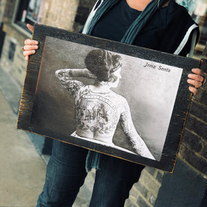 Tattoo Ladies Cabinet Doors by DDco Design