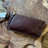 Leather Zippered Pouches by Haul Leather