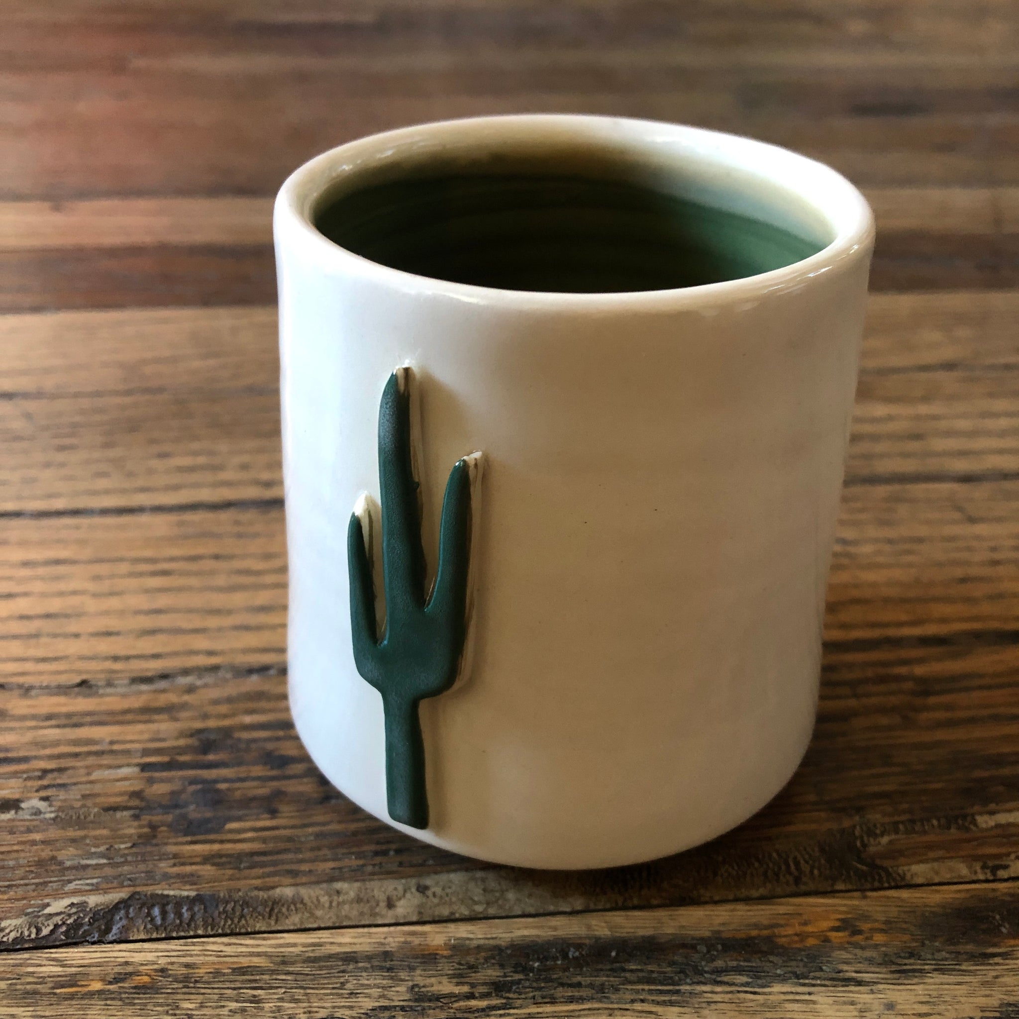 Cactus Sipping Cups by Crooked Tree Ceramics – Pop Cycle Tucson