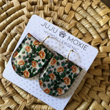 Large Resin Coated Dropdown Earrings