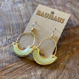 Crescent Bauhaus Earrings