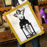 Tattoo Ladies Cabinet Doors by DDco Design