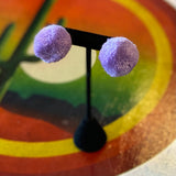 Vintage Pom Pom Earrings by Monster Booty Threads