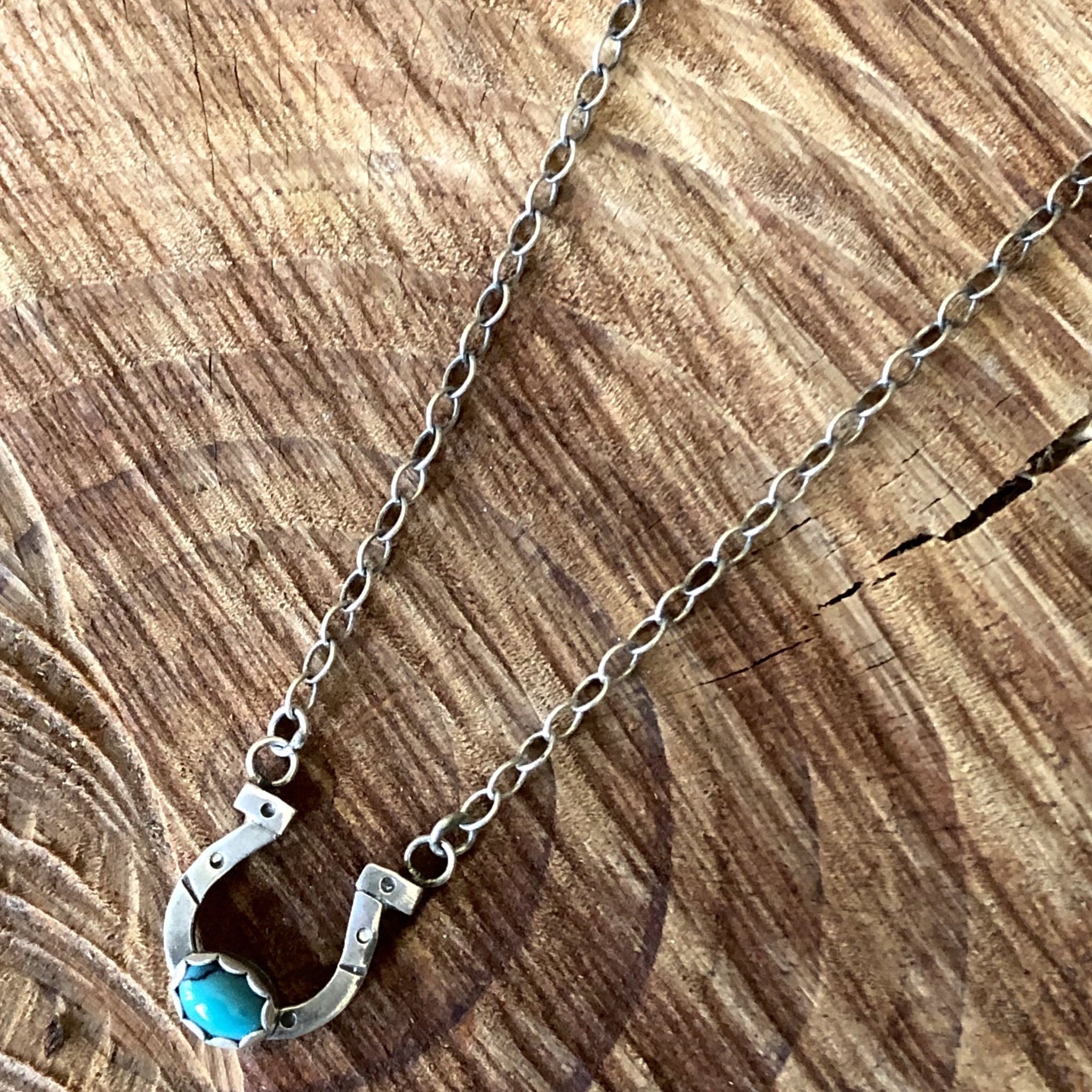 Large Horseshoe Necklace - Horseshoe Jewellery