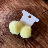 Vintage Pom Pom Earrings by Monster Booty Threads