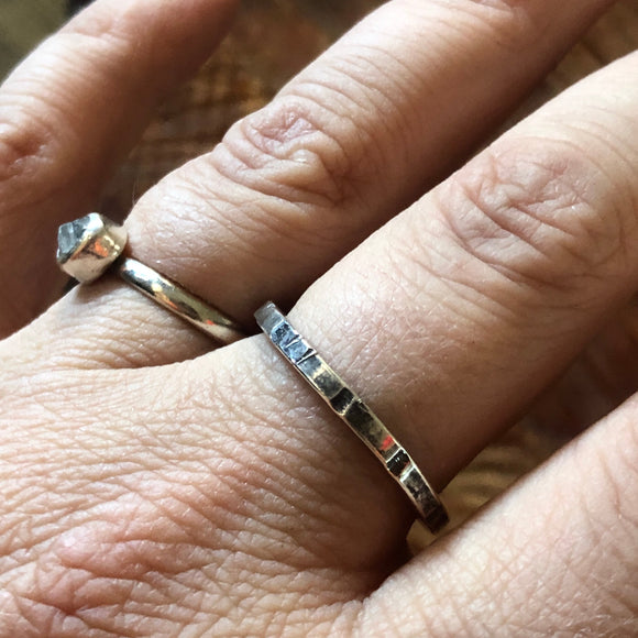 Stacking Rings by High and Dry*
