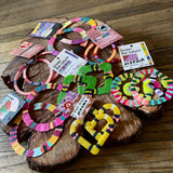 Recycled Plastic Earrings by Alkema Arts