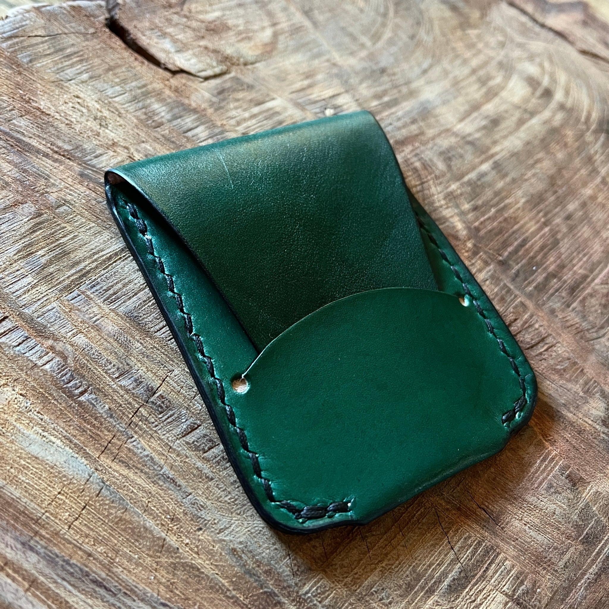 Handmade Leather Front Pocket Wallet