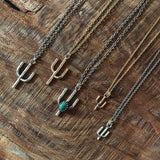 Saguaro Necklaces by High & Dry Jewelry