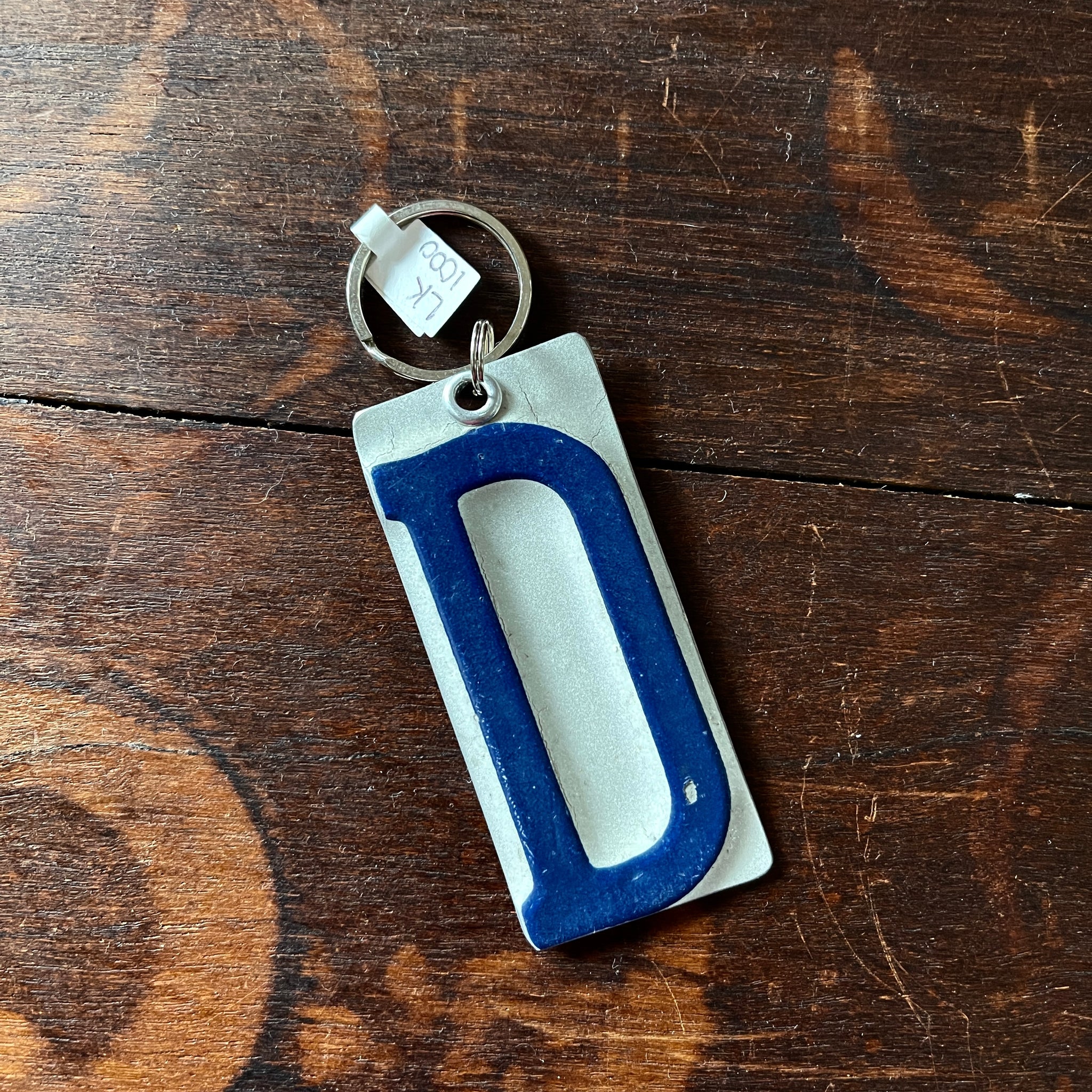 License Plate Key Ring by The Lost Highway Sign Company Pop Cycle Tucson