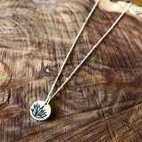 Round Desert Flora Pendants by Cactus Bloom Design