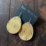 Upcycled Drop Earrings by Bem·Te·Vi·Co*