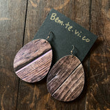 Upcycled Drop Earrings by Bem·Te·Vi·Co*
