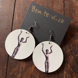 Upcycled Earrings by Bem·Te·Vi·Co*