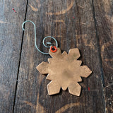 Metal Snowflake Ornaments by the Lost Highway Sign Company