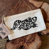Desert Animal Canvas Zipper Pouches by Aall Forms of Life
