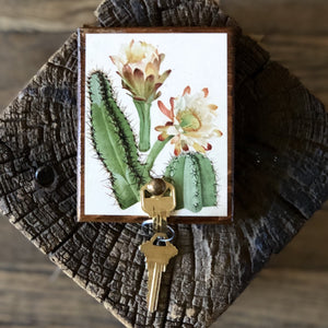 Botanical Cactus Key Hanger