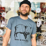 Jave-a Nice Day Tee by Joe Quarnberg