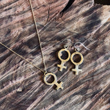 Feminist Earrings by Heliotrope