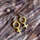 Feminist Earrings by Heliotrope